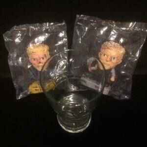 McDonald's Avengers Endgame Thor and glass Bundle